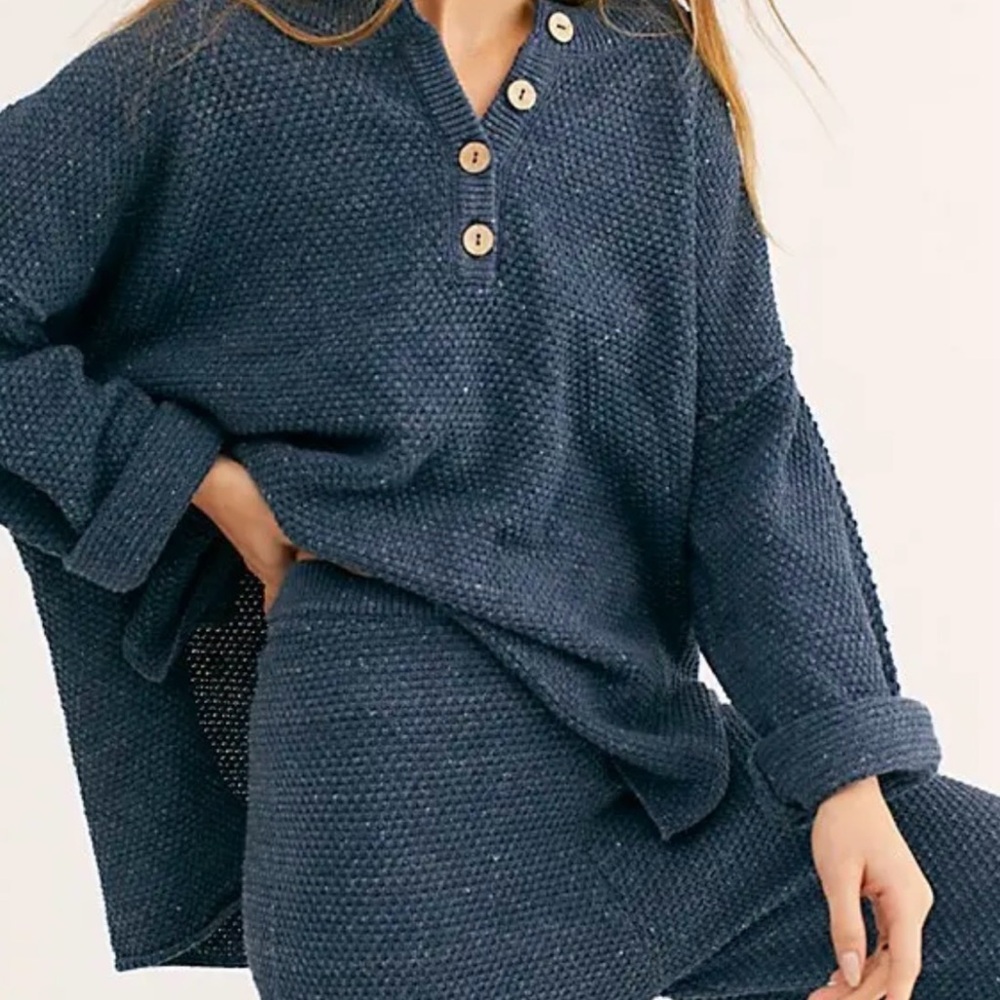Free people Hailee sweater set